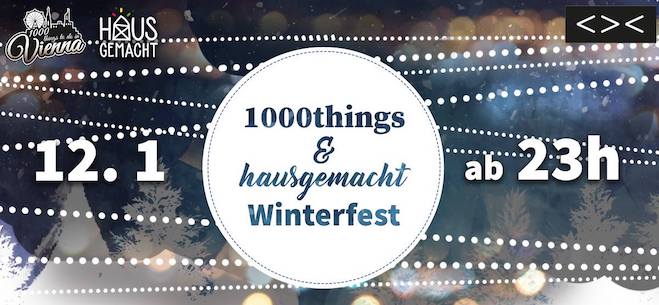 Vienna Wurstelstand Events 1000things hausgemacht Winterfest