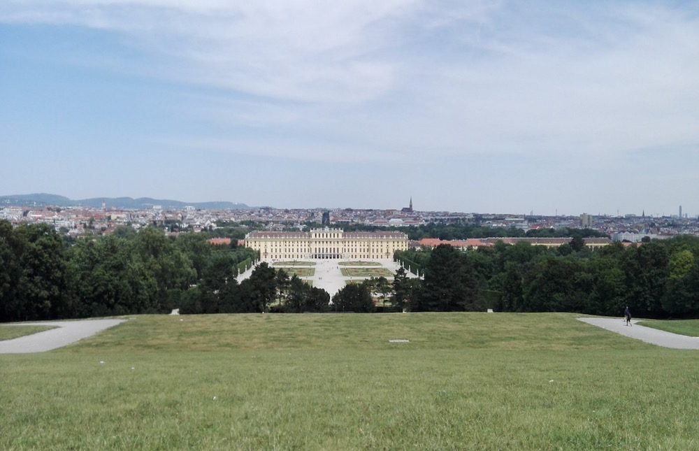 Best views over Vienna Gloriette Schönbrunn