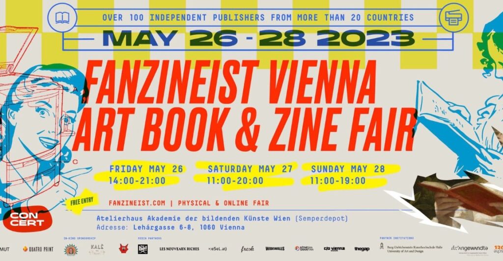 Fanzineist Vienna Art Book & Zine Fair 2023 Vienna Würstelstand
