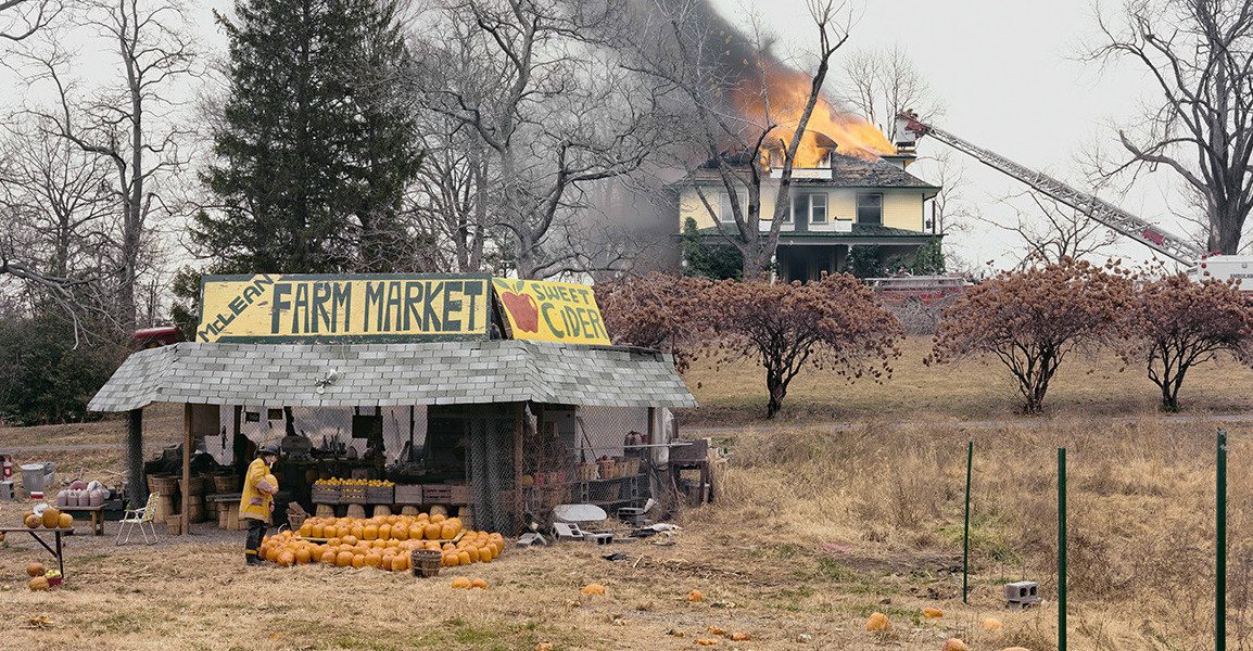 Joel Sternfeld's 'American Prospects' - Vienna Würstelstand